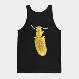 Tiny minute brown scavenger beetle Tank Top